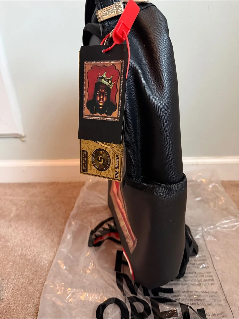 Biggie Sprayground Black Backpack
